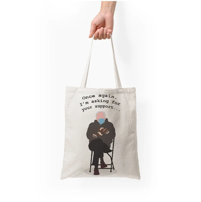 Enjoy Discount Once Again, I'm Asking For Your Support - Memes Tote Bag Chic Crossbody Bags, Limited Offers Enjoy Discount Once Again, I'm Asking For Your Support - Memes Tote Bag Chic Crossbody Bags, Limited Offers