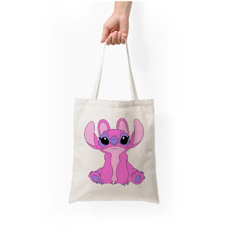 Big Savings Sitting Down - Pink Alien Tote Bag Stylish Bags At Unbeatable Prices