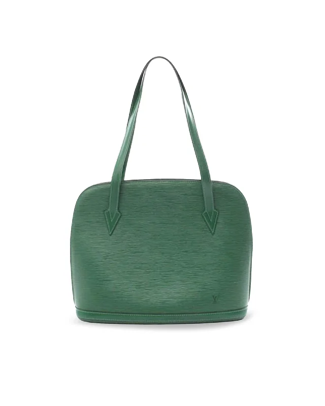 Trend Leading Collection Epi Leather Tote Bag with Top Zip Closure and Interior Zip Pocket Affordable Elegance With High-Quality Bags Trend Leading Collection Epi Leather Tote Bag with Top Zip Closure and Interior Zip Pocket Affordable Elegance With High-Quality Bags