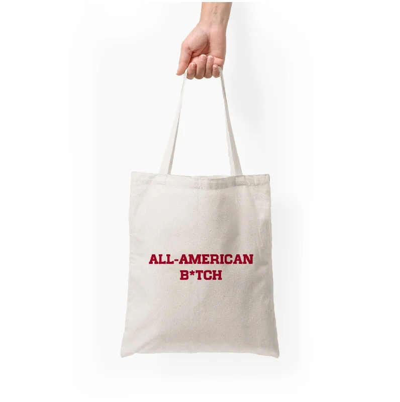 Elegant New Year Party Bags With Flash Sales All American B*tch - Olivia Tote Bag Luxury Handbags, Budget-Friendly Elegant New Year Party Bags With Flash Sales All American B*tch - Olivia Tote Bag Luxury Handbags, Budget-Friendly