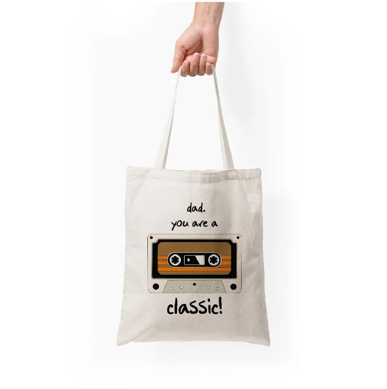 Casual Chic Deals You Are A Classic - Fathers Day Tote Bag Best-Selling Bags Now At Exclusive Promotional Prices Casual Chic Deals You Are A Classic - Fathers Day Tote Bag Best-Selling Bags Now At Exclusive Promotional Prices