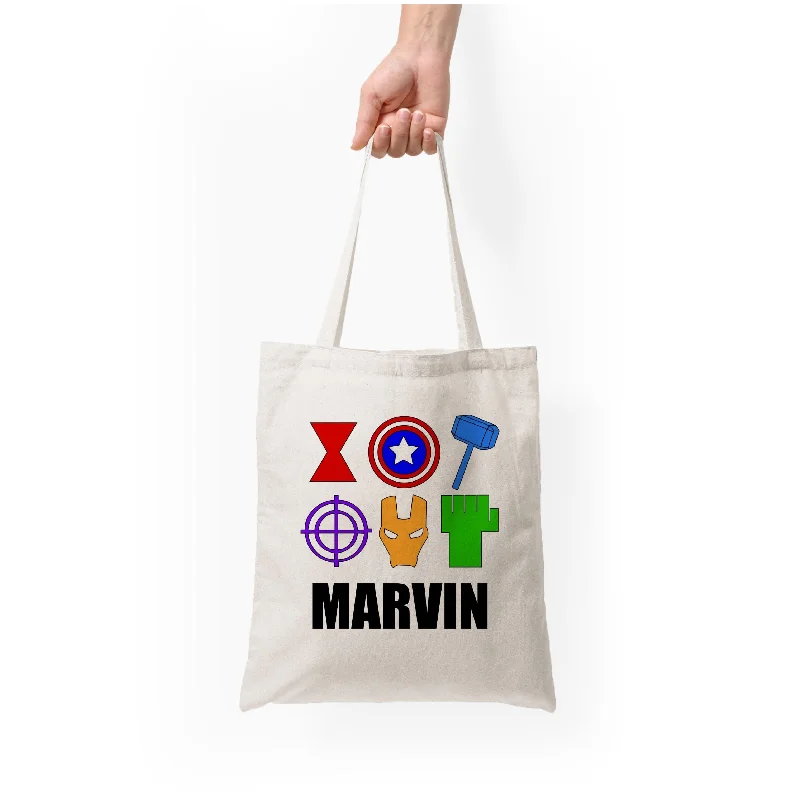 The Latest Fashion Trends Icon Pattern - Personalised Superhero Comic Tote Bag Stylish Bags, Unbeatable Prices