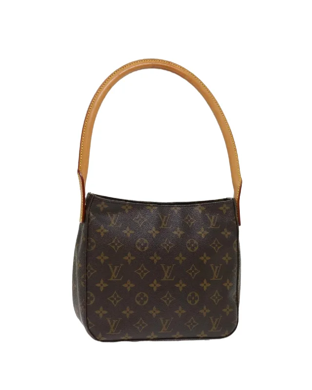Must Haves Monogram Shoulder Bag with Dust Bag - French Made Grab Your Favorite Handbags For Less Must Haves Monogram Shoulder Bag with Dust Bag - French Made Grab Your Favorite Handbags For Less