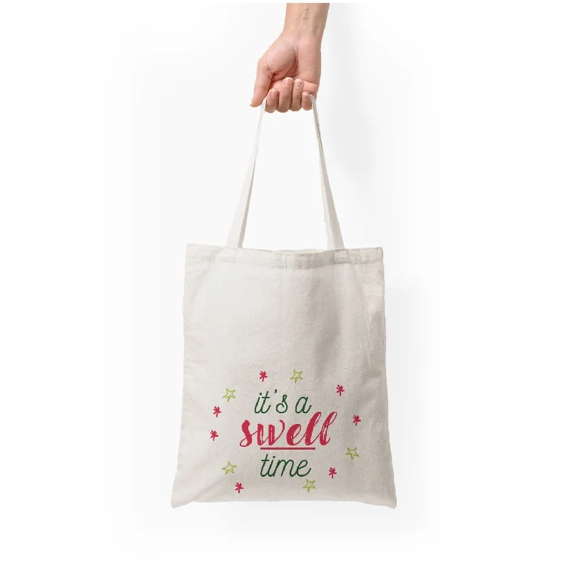 High-Quality Bags It's A Swell Time - Christmas Songs Tote Bag Stylish Handbags With Exclusive Online Discounts High-Quality Bags It's A Swell Time - Christmas Songs Tote Bag Stylish Handbags With Exclusive Online Discounts