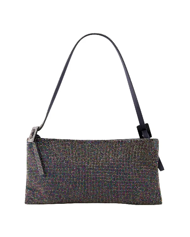 Exclusive Discount Hematite Rhinestone Mesh Shoulder Bag Affordable Luxury With Top-Quality Handbags Exclusive Discount Hematite Rhinestone Mesh Shoulder Bag Affordable Luxury With Top-Quality Handbags