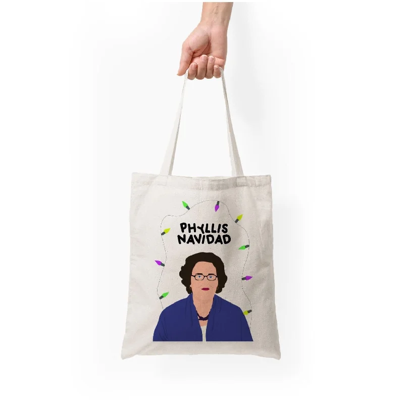 Active Lifestyles Phyllis Navidad Tote Bag Sleek Bags, Perfect Prices