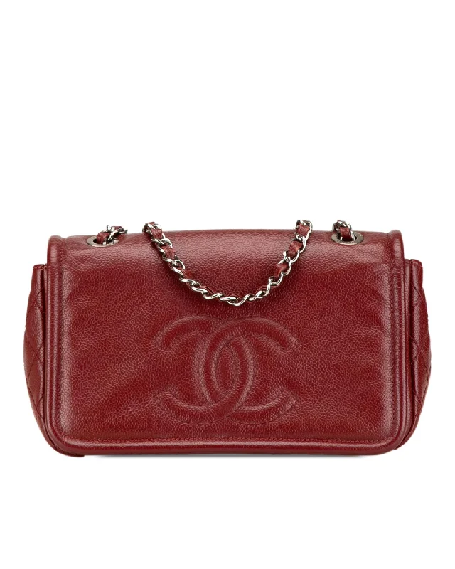 Gift Ideas Caviar Stitched CC Full Flap Leather Shoulder Bag with Chain Straps Fashionable Handbags, Limited-Time Deals Gift Ideas Caviar Stitched CC Full Flap Leather Shoulder Bag with Chain Straps Fashionable Handbags, Limited-Time Deals