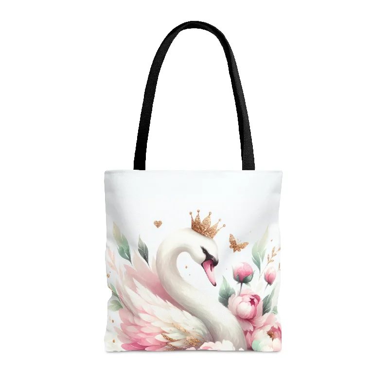 Handbag For Fashion Tote Bag, Swan, Personalised/Non-Personalised Tote bag Elegant Totes At Limited-Time Prices Handbag For Fashion Tote Bag, Swan, Personalised/Non-Personalised Tote bag Elegant Totes At Limited-Time Prices