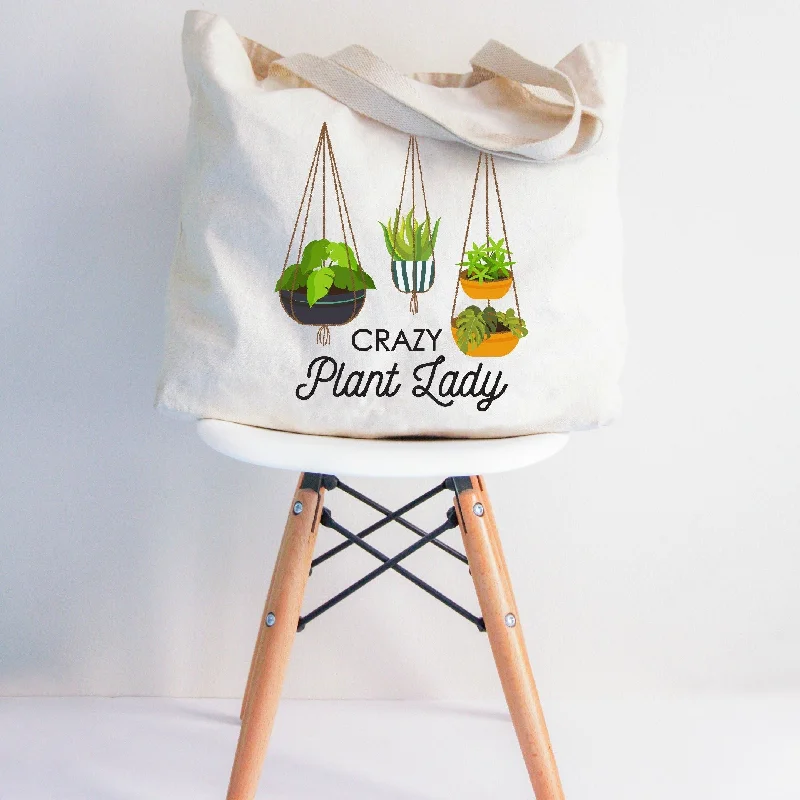 Best Deals Of The Season Crazy Plant Lady XL Tote Bag Timeless Handbags, Flash Sale