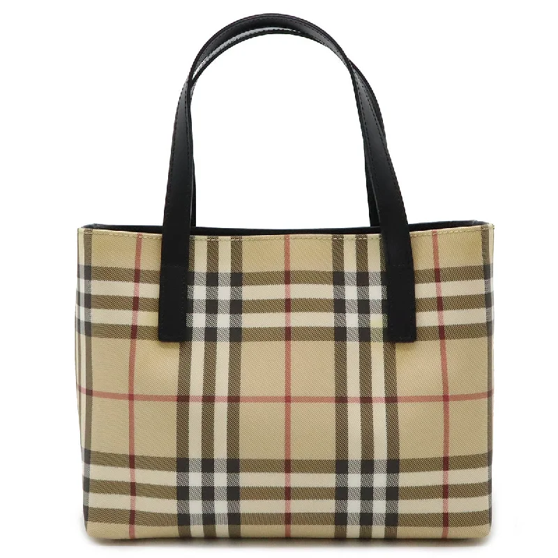 Minimalist Bags For Clean And Modern Aesthetics Burberry Nova Check PVC Leather Tote Bag Trendy Purses At Exclusive Promotional Rates Minimalist Bags For Clean And Modern Aesthetics Burberry Nova Check PVC Leather Tote Bag Trendy Purses At Exclusive Promotional Rates
