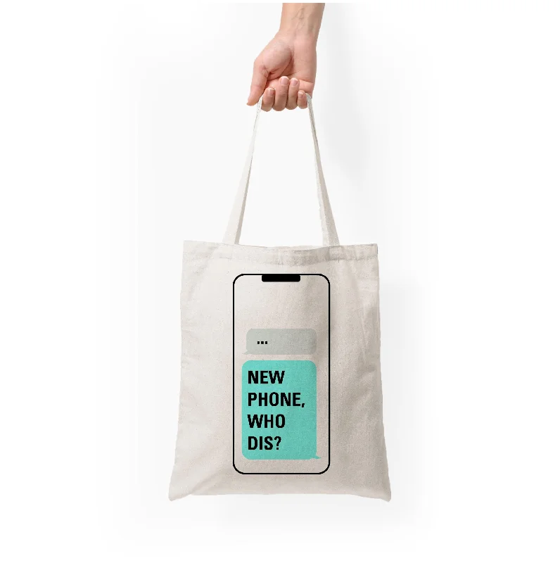 Polished Style Deals New Phone, Who Dis - B99 Tote Bag Unmissable Deals On High-Quality Designer Bags Polished Style Deals New Phone, Who Dis - B99 Tote Bag Unmissable Deals On High-Quality Designer Bags