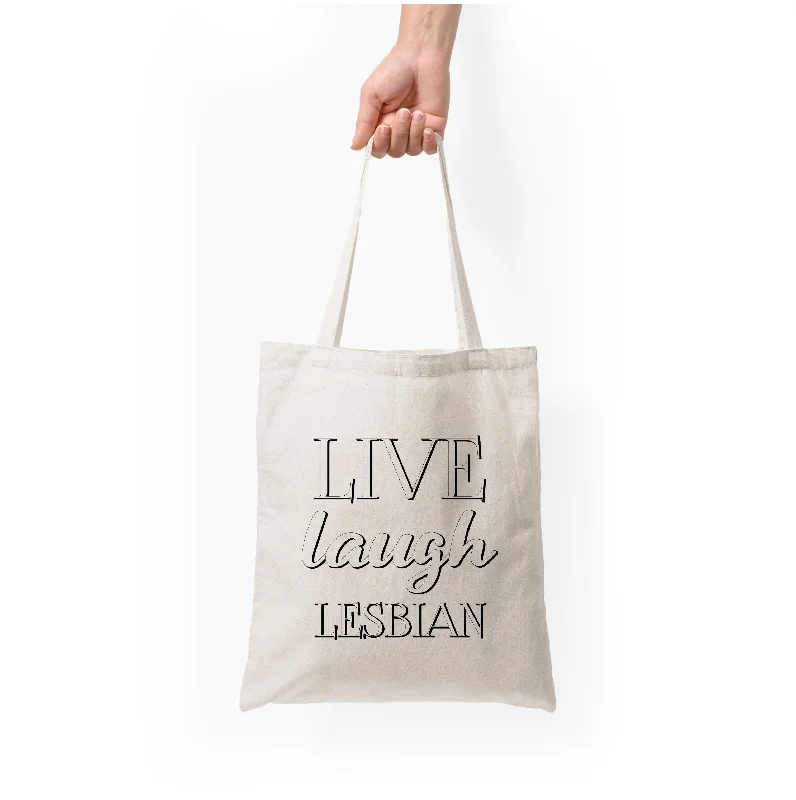 Trendy Festival Bags With Limited-Time Offers Live Laugh Lesbian - Pride Tote Bag Best Bag Sale Of The Season Trendy Festival Bags With Limited-Time Offers Live Laugh Lesbian - Pride Tote Bag Best Bag Sale Of The Season