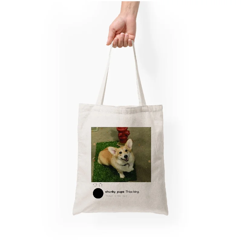 Playful Fashion Offers Thicc King - B99 Tote Bag Luxury Meets Affordability – Shop Stunning Bags Now Playful Fashion Offers Thicc King - B99 Tote Bag Luxury Meets Affordability – Shop Stunning Bags Now