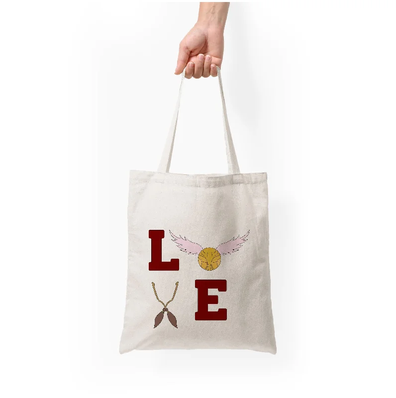 Hot Picks Love Quidditch Tote Bag Designer Bags At Low Prices