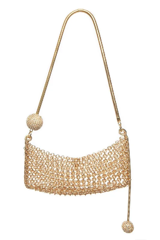 Fashionista Sale TRILLY GOLD CHAIN BAG Upgrade Your Look With Our Exclusive Bag Deals