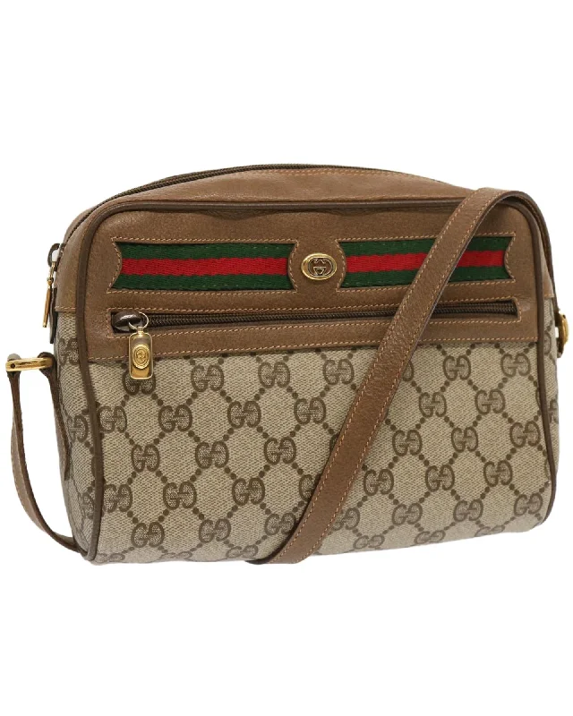 Best Deals Of The Season GG Supreme Web Shoulder Bag with Sherry Line Design - Beige/Green Unmissable Deals On Trendy Handbags Best Deals Of The Season GG Supreme Web Shoulder Bag with Sherry Line Design - Beige/Green Unmissable Deals On Trendy Handbags