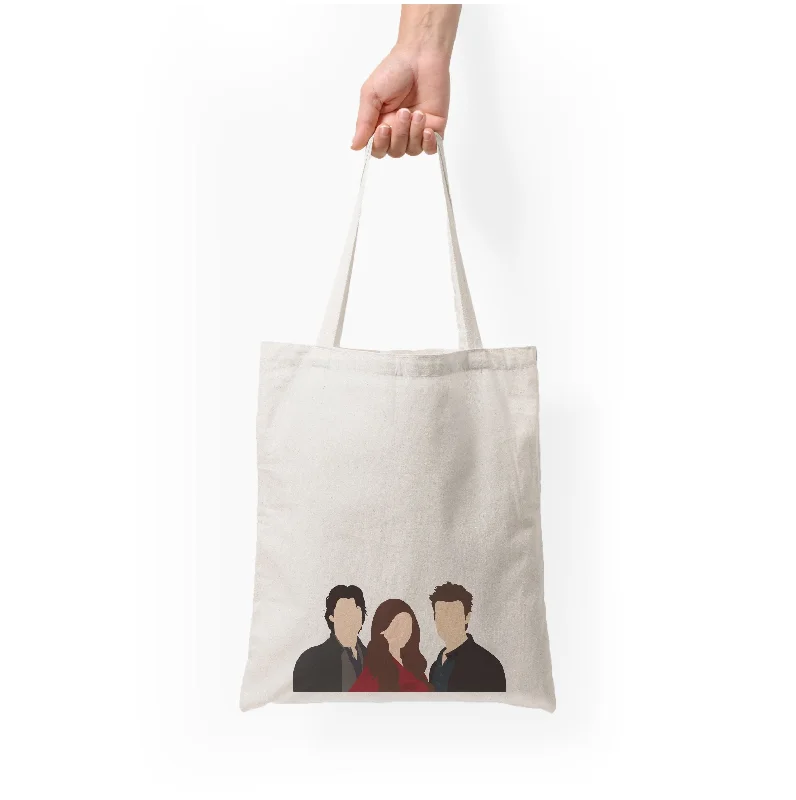 Hot Sale Elena, Damon And Stefan - VD Tote Bag Everyday Elegance At Lower Prices