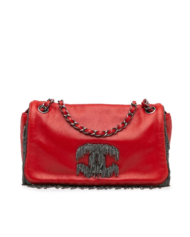 Discounted Designer Bags For Clearance Events Lambskin Leather Fringe Chain Flap Bag with Magnetic Closure Best-Selling Bags Now At Exclusive Promotional Prices Discounted Designer Bags For Clearance Events Lambskin Leather Fringe Chain Flap Bag with Magnetic Closure Best-Selling Bags Now At Exclusive Promotional Prices