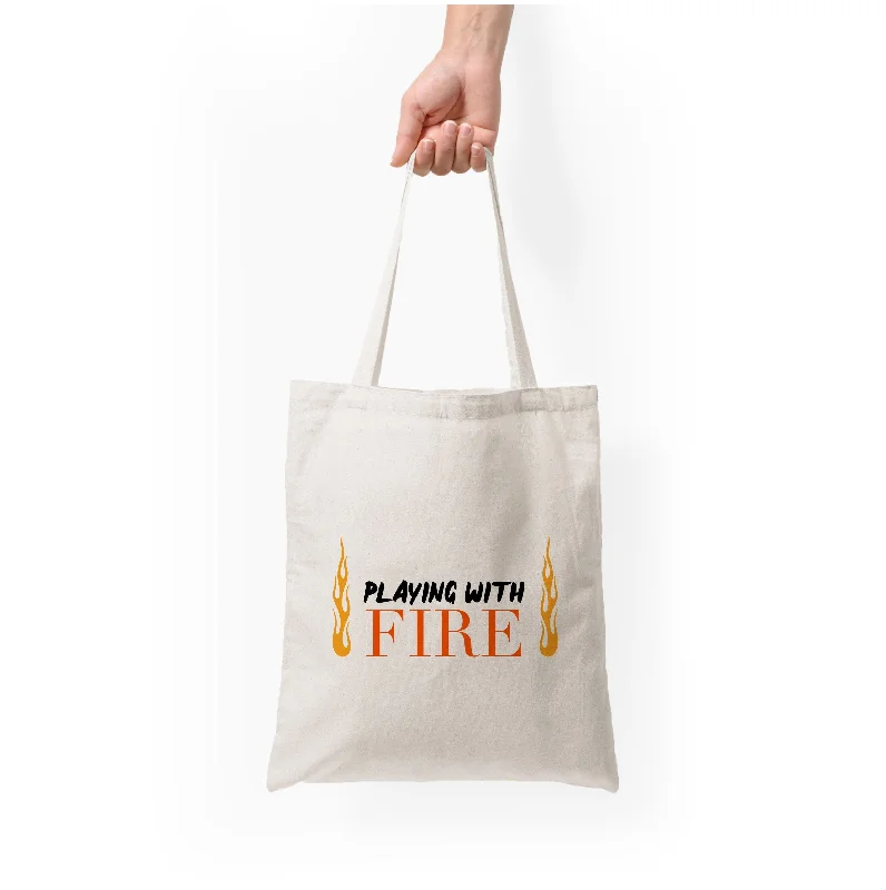 Bags For Urban And Trendy Looks Playing With Fire - Tote Bag Grab Your Favorite Handbags For Less Bags For Urban And Trendy Looks Playing With Fire - Tote Bag Grab Your Favorite Handbags For Less