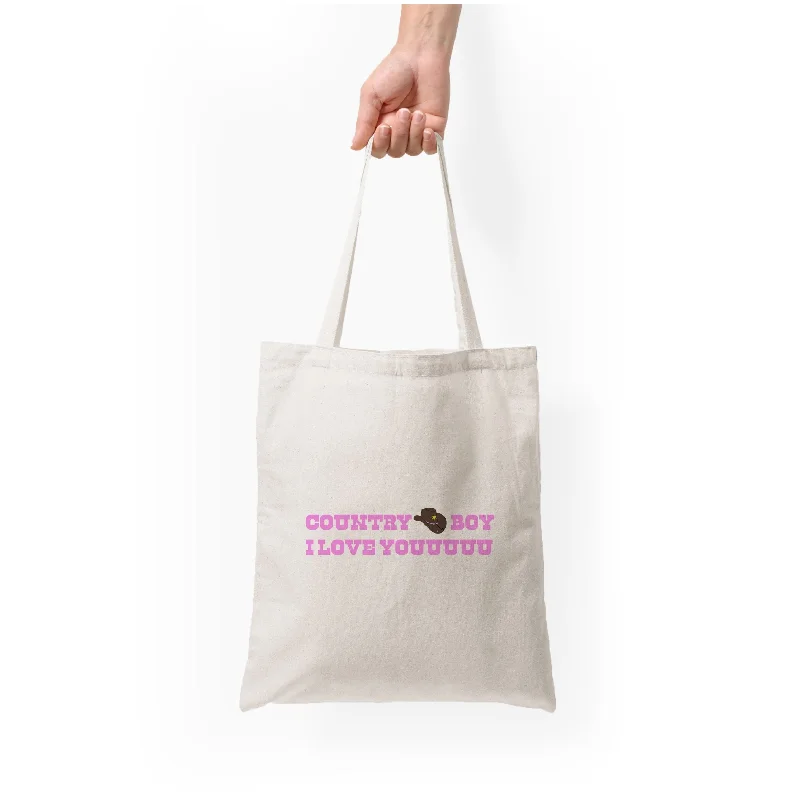 Clearance Event Country Boy I Love You - Memes Tote Bag Stylish Totes, Exclusive Savings Clearance Event Country Boy I Love You - Memes Tote Bag Stylish Totes, Exclusive Savings