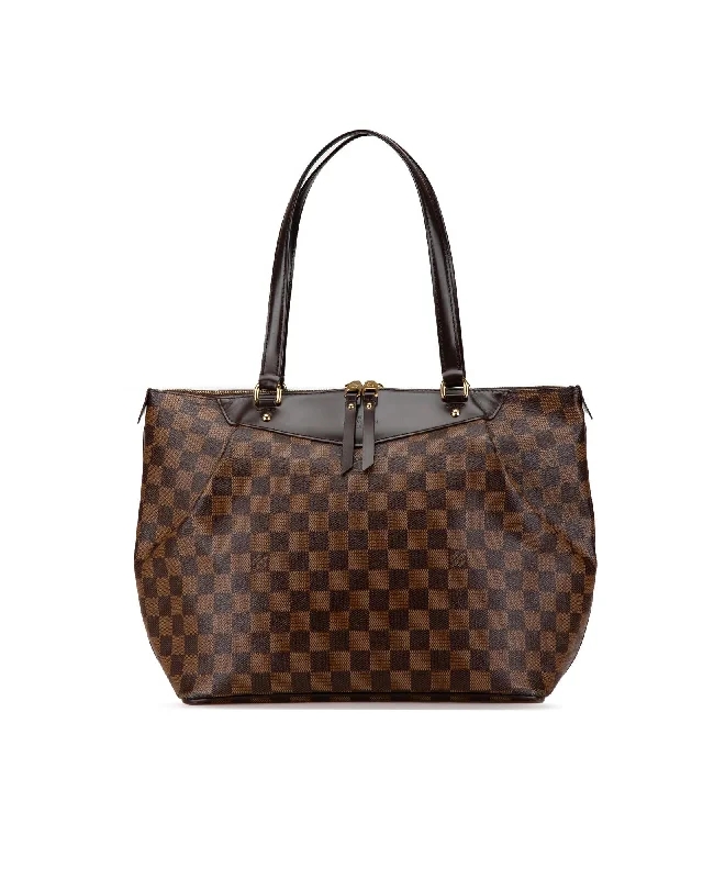 Customizable Bags For Personalized Style Damier Ebene Westminster PM Canvas Tote with Leather Straps Final Call – Shop Stylish Bags Before They're Gone Customizable Bags For Personalized Style Damier Ebene Westminster PM Canvas Tote with Leather Straps Final Call – Shop Stylish Bags Before They're Gone