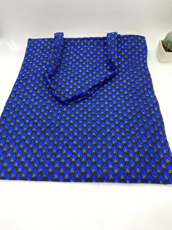 Mega Sales Titi Blue Ankara Tote Bag Iconic Handbags At Budget-Friendly Prices