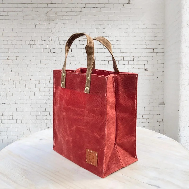 Flash Sale Small Waxed Canvas Tote Bag - Sequoia Luxury Totes, Affordable Prices