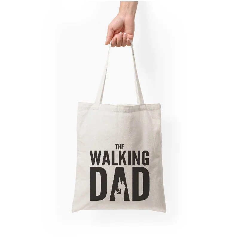 Trendy Looks On Sale The Walking Dad - Fathers Day Tote Bag Don't Miss Out – Shop Fashionable Bags At Special Rates Trendy Looks On Sale The Walking Dad - Fathers Day Tote Bag Don't Miss Out – Shop Fashionable Bags At Special Rates