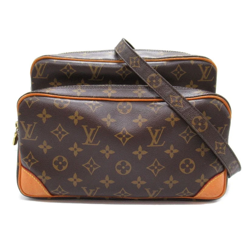 Fashion Forward Femininity Louis Vuitton Nile Shoulder Bag Monogram Brown M45244 Trendy And Timeless Handbags Now On Sale Fashion Forward Femininity Louis Vuitton Nile Shoulder Bag Monogram Brown M45244 Trendy And Timeless Handbags Now On Sale