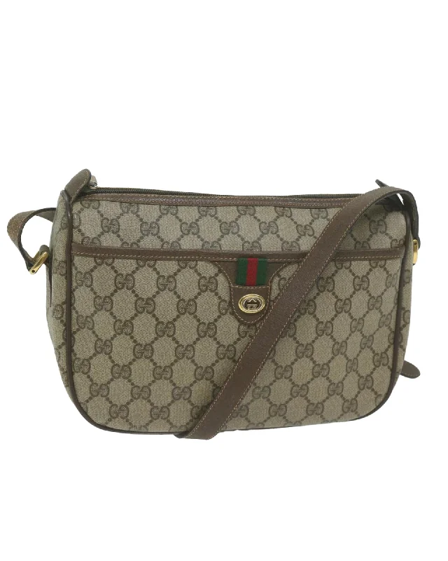 Summer Fashion GG Canvas Web Sherry Line Shoulder Bag with Red and Green Accents Flash Sale On Elegant Bags – Limited Stock Available Summer Fashion GG Canvas Web Sherry Line Shoulder Bag with Red and Green Accents Flash Sale On Elegant Bags – Limited Stock Available