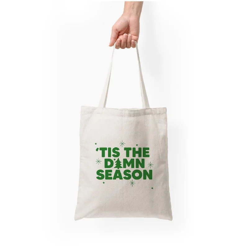 Durable And Fashionable Bags For Daily Use Tis The Damn Season - Christmas Songs Tote Bag Limited-Stock Handbag Sale For A Stylish Look Durable And Fashionable Bags For Daily Use Tis The Damn Season - Christmas Songs Tote Bag Limited-Stock Handbag Sale For A Stylish Look