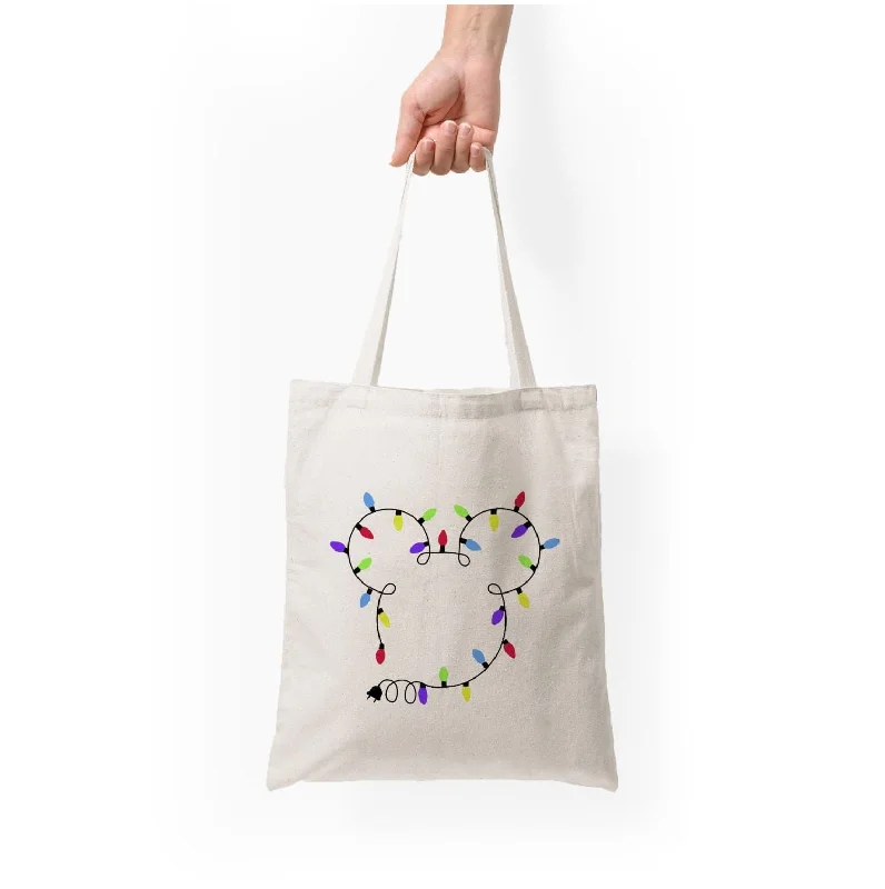 Odor-Resistant And Budget Bags Mouse Christmas Lights Christmas Tote Bag Trendy Purses At Unbeatable Discounts Odor-Resistant And Budget Bags Mouse Christmas Lights Christmas Tote Bag Trendy Purses At Unbeatable Discounts