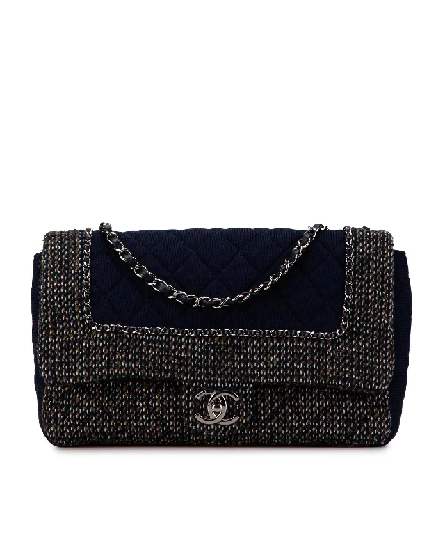 Lightweight Bags For Senior Travelers Jumbo Quilted Jersey and Tweed Chain Flap Shoulder Bag with Leather-Woven Chain Straps Carry Elegance For Less – Best Bag Deals Here Lightweight Bags For Senior Travelers Jumbo Quilted Jersey and Tweed Chain Flap Shoulder Bag with Leather-Woven Chain Straps Carry Elegance For Less – Best Bag Deals Here