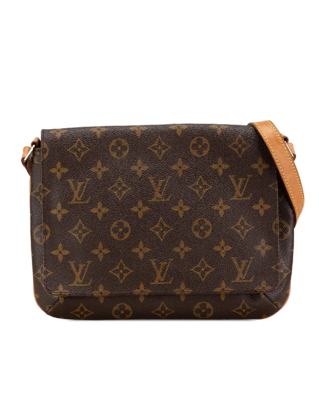 You'll Love Us Because Monogram Canvas Musette Tango with Vachetta Leather Trim Premium Quality Bags, Budget Prices You'll Love Us Because Monogram Canvas Musette Tango with Vachetta Leather Trim Premium Quality Bags, Budget Prices