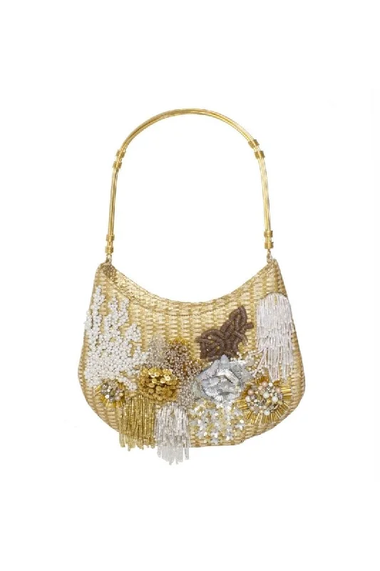 Contemporary Fashion Sale GOLDEN REEF BESTIE EMBELLISHED PEARL SHOULDER BAG Premium Handbags With A Touch Of Elegance Contemporary Fashion Sale GOLDEN REEF BESTIE EMBELLISHED PEARL SHOULDER BAG Premium Handbags With A Touch Of Elegance