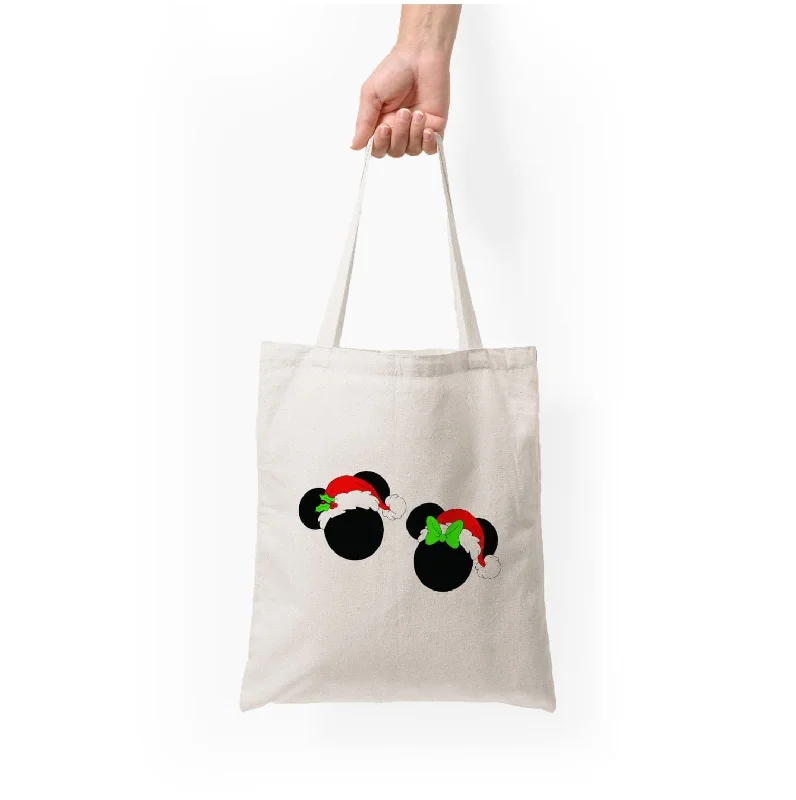 Trendy Bags For Sales Festive Mice Christmas Tote Bag Flash Sale On Designer Bags