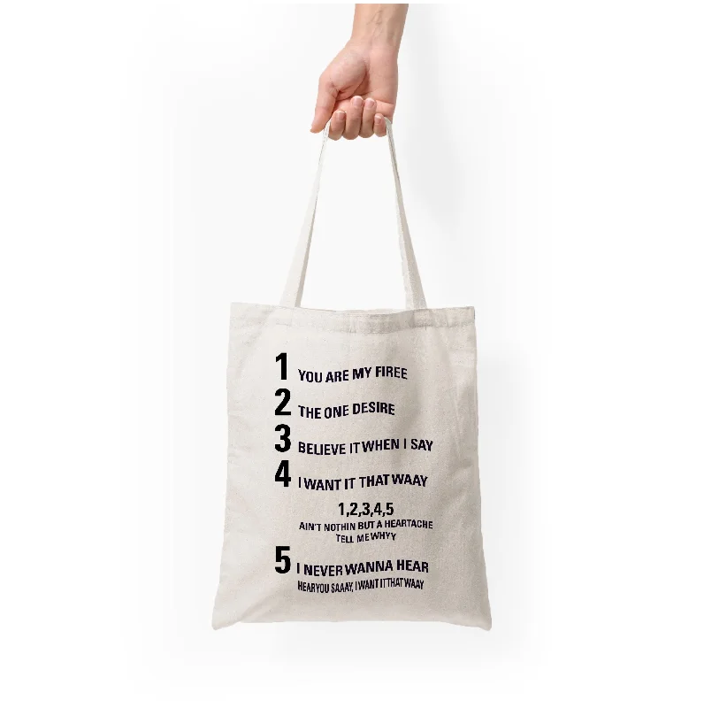 New Season Fashion Preview Sale I Want It That Way - Brooklyn Nine-Nine Tote Bag Must-Have Bags, Big Discounts New Season Fashion Preview Sale I Want It That Way - Brooklyn Nine-Nine Tote Bag Must-Have Bags, Big Discounts