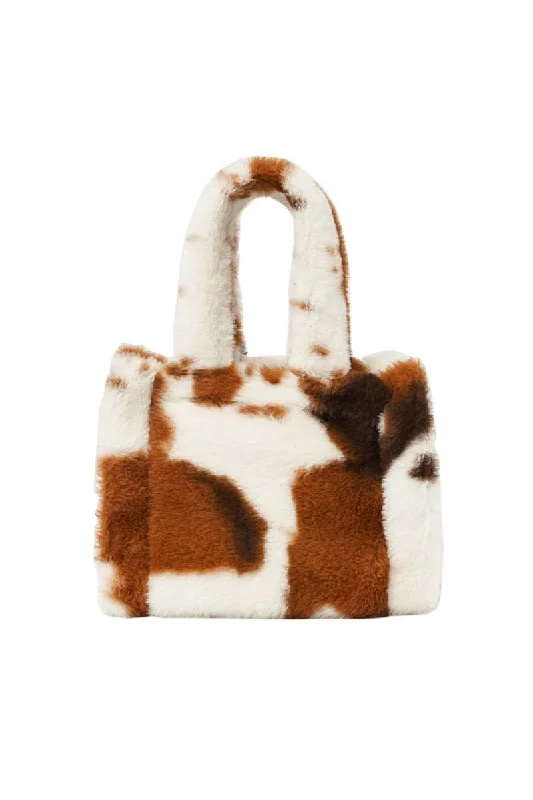 Cozy Chic Promotions THE MINI BROWN COW PRINT TOTE Premium Handbags At Budget-Friendly Prices Cozy Chic Promotions THE MINI BROWN COW PRINT TOTE Premium Handbags At Budget-Friendly Prices