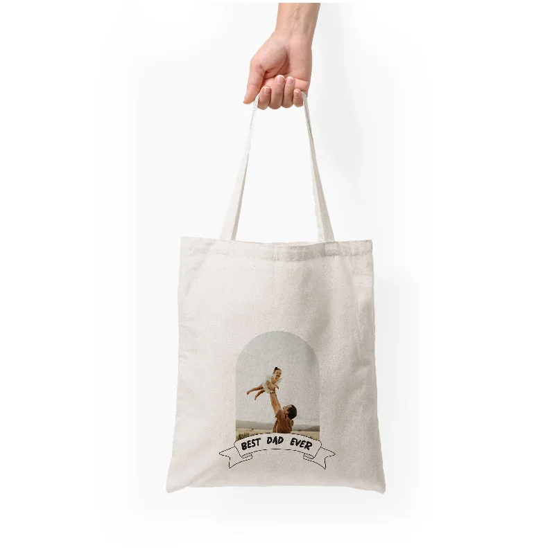 Elevated Casual Discounts Best Dad Ever - Personalised Father's Day Tote Bag High-End Handbags At Affordable Prices Elevated Casual Discounts Best Dad Ever - Personalised Father's Day Tote Bag High-End Handbags At Affordable Prices
