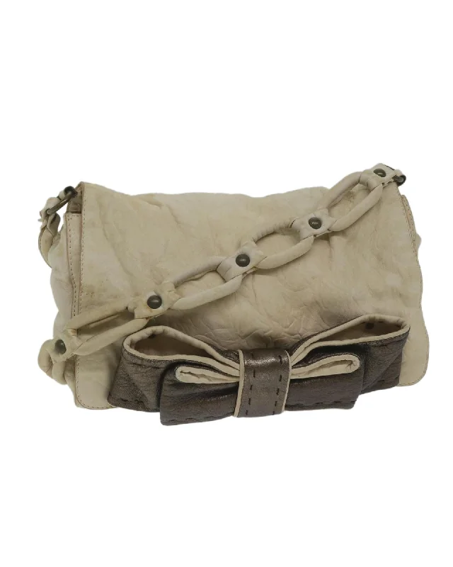 Halloween-Themed Beige Leather Shoulder Bag with 30cm Drop - Italian Made Rank C Huge Handbag Markdowns – Update Your Collection Now Halloween-Themed Beige Leather Shoulder Bag with 30cm Drop - Italian Made Rank C Huge Handbag Markdowns – Update Your Collection Now