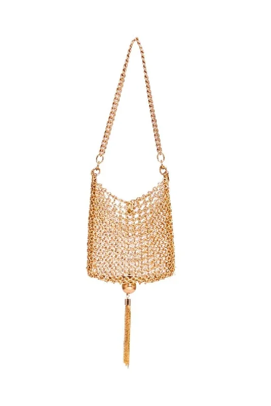 Retro Style Promotions MARAIS GOLD CHAIN SHOULDER BAG Unmissable Deals On Everyday Handbags