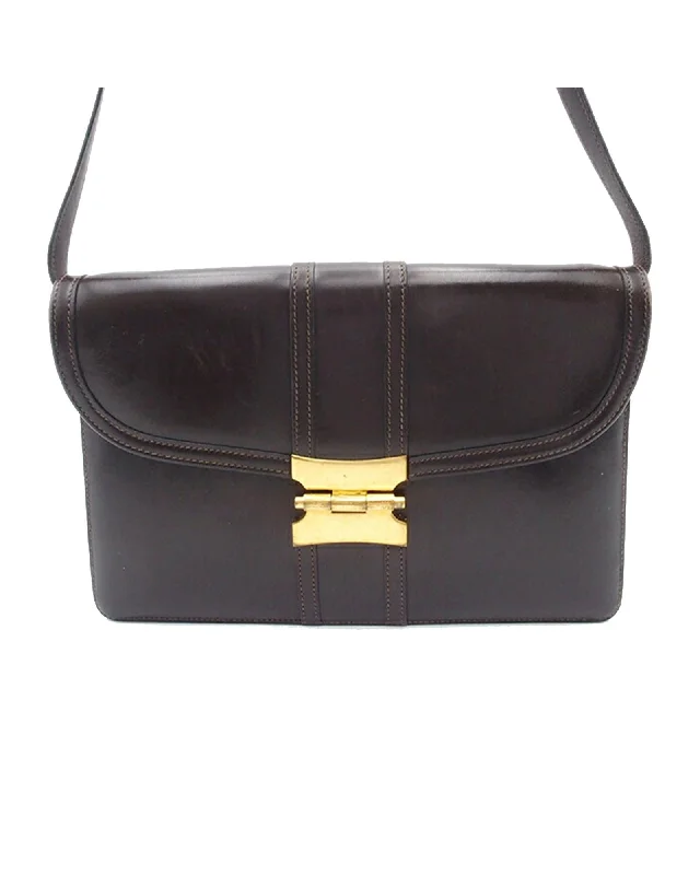 Playful Fashion Offers Box Calf Leather Bag with Detachable Strap and Push Lock Closure Elegant Bags, Limited Stock Available Playful Fashion Offers Box Calf Leather Bag with Detachable Strap and Push Lock Closure Elegant Bags, Limited Stock Available