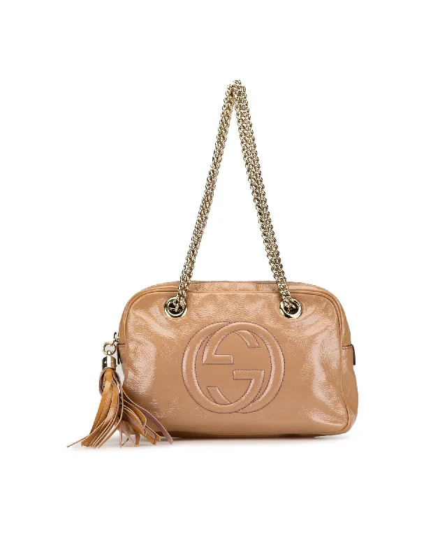 Luxury Casual Deals Patent Leather Chain Shoulder Bag with Tassel Details Designer Bags, Low Prices Luxury Casual Deals Patent Leather Chain Shoulder Bag with Tassel Details Designer Bags, Low Prices