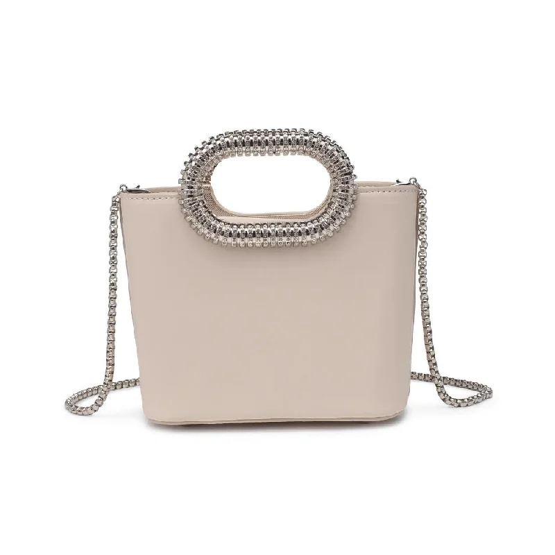 Alina Evening Bag- Ivory