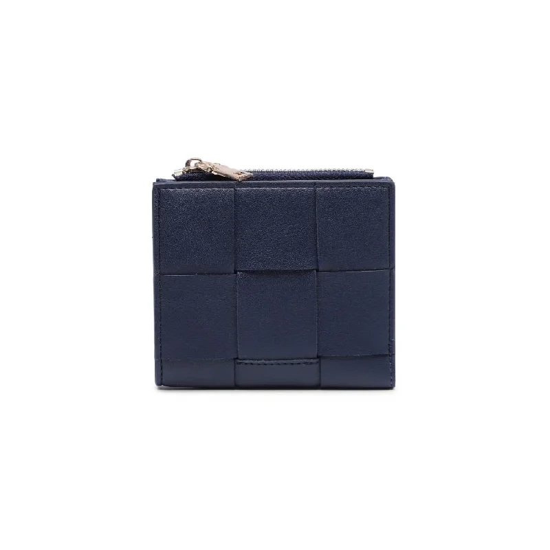 Amelie Woven Card Holder- Midnight