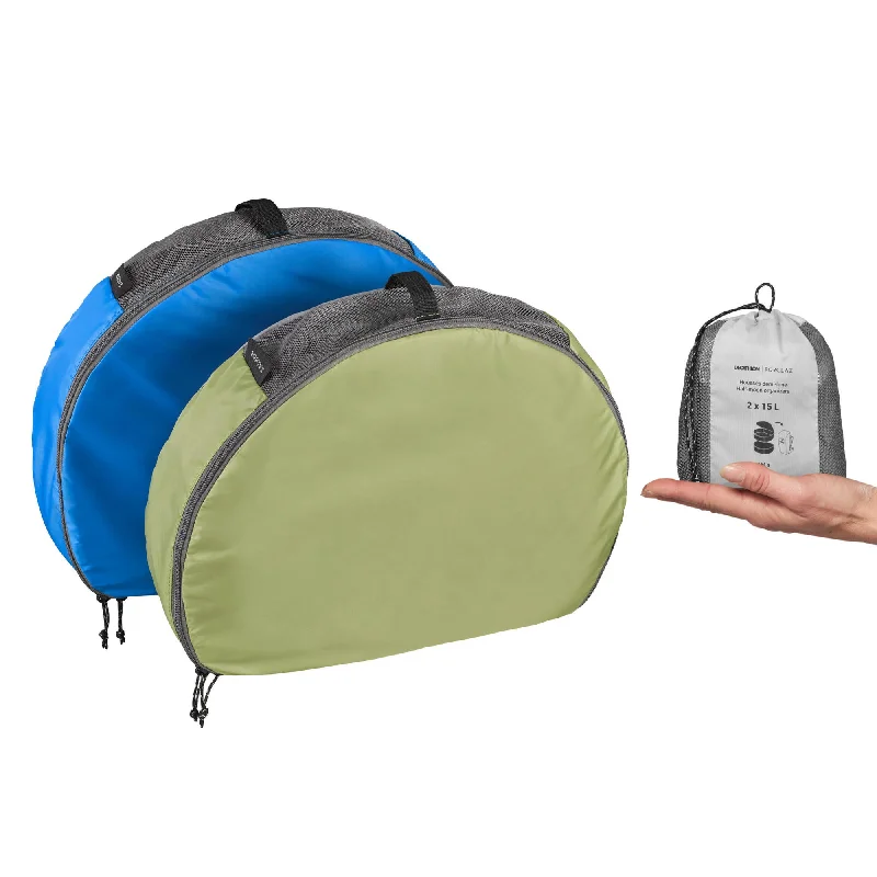 Forclaz 15L Half-Moon Hiking Storage Bag 2-Pack Handbag Deals You'll Love