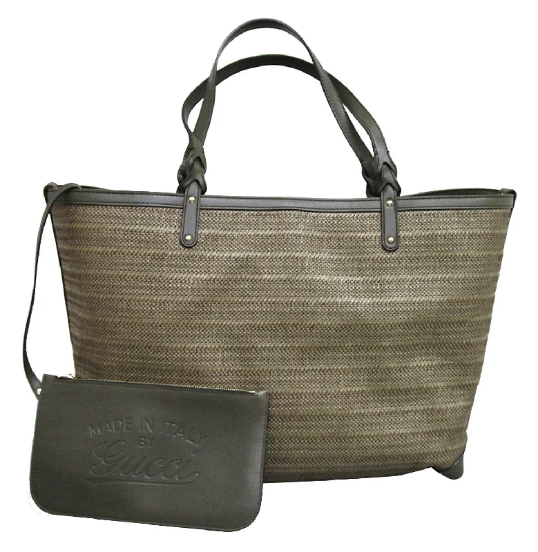 Gucci Women's Green Straw Leather Large Craft Tote Bag Chic And Affordable Bags – Grab Yours Today Gucci Women's Green Straw Leather Large Craft Tote Bag Chic And Affordable Bags – Grab Yours Today