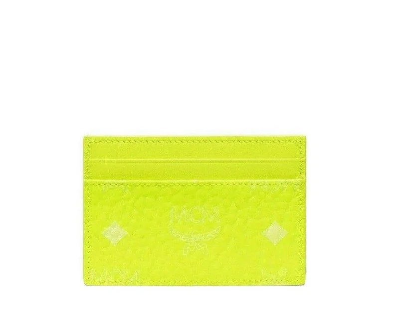 MCM Women's Neon Yellow Visetos Coated Canvas Card Case Holder MXA9AVI72YN001 Final Call – Shop Stylish Bags Before They're Gone MCM Women's Neon Yellow Visetos Coated Canvas Card Case Holder MXA9AVI72YN001 Final Call – Shop Stylish Bags Before They're Gone