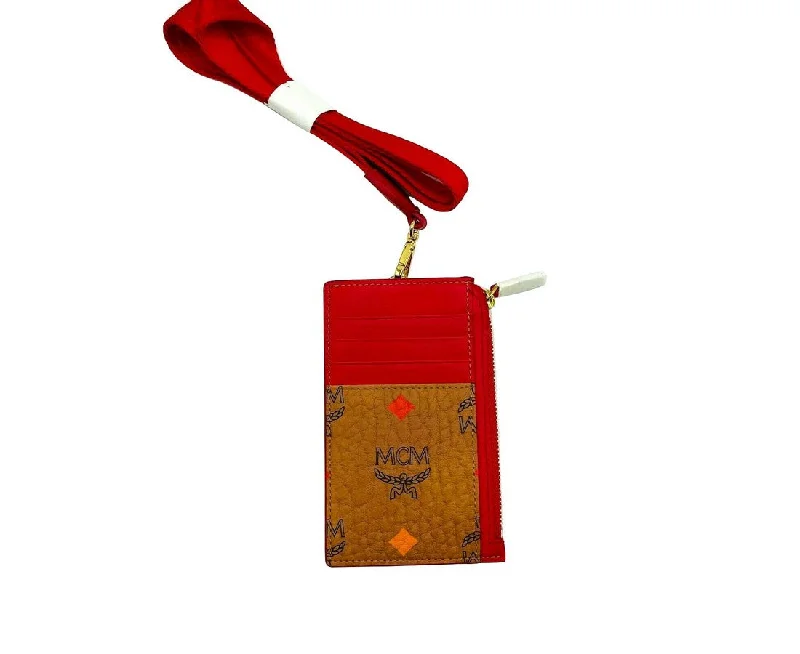 MCM Women's Spectrum Rainbow Logo Visetos Lanyard Card Case MYAAASV01 High-Fashion Handbags At Reduced Costs MCM Women's Spectrum Rainbow Logo Visetos Lanyard Card Case MYAAASV01 High-Fashion Handbags At Reduced Costs