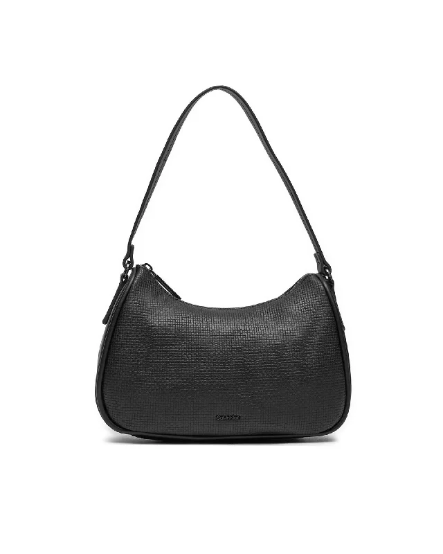 Calvin Klein Jeans Black Faux Leather Zip Fastening Handbag Big Savings On Totes, Crossbody Bags, And More Calvin Klein Jeans Black Faux Leather Zip Fastening Handbag Big Savings On Totes, Crossbody Bags, And More
